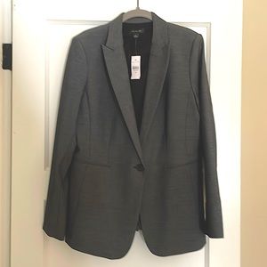 Gray Blazer with tags on.  Ann Taylor size 10.